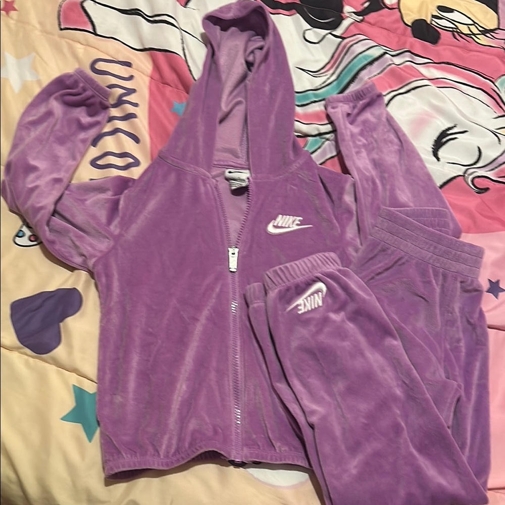 Nike Velour Hoodie Set